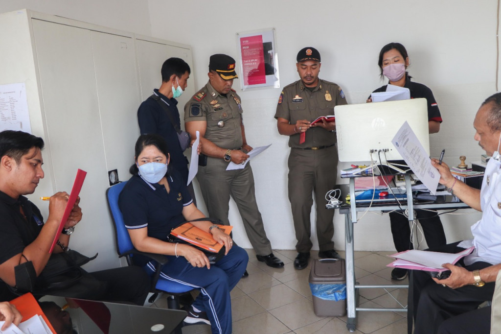 Pemkab Badung Monitoring dan Evaluasi Usaha Jasa Minyak dan Gas Bumi